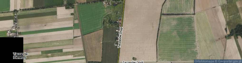 Zdjęcie satelitarne Taczanów Drugi ul.